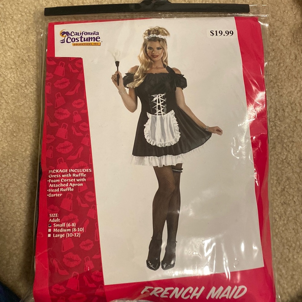 French maid Halloween Costume